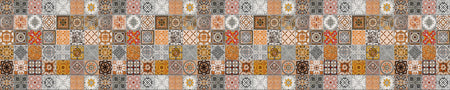 Waschbeckenrückwand Patchwork