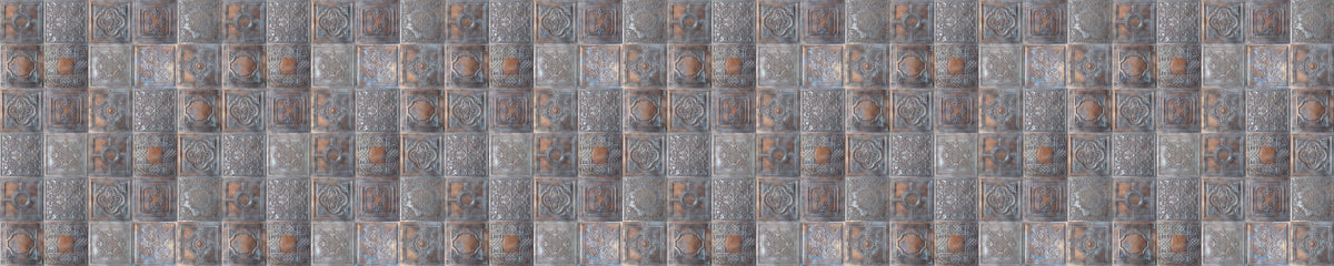 Waschbeckenrückwand Patchwork