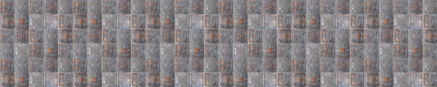 Waschbeckenrückwand Patchwork