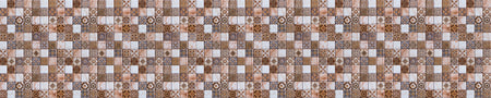 Badrückwand Patchwork
