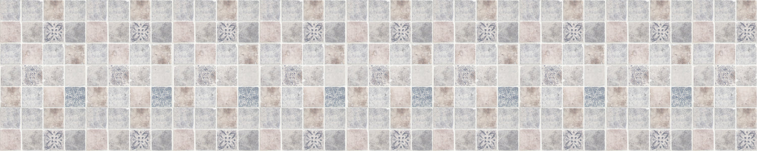 Waschbeckenrückwand Patchwork
