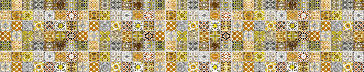 Badrückwand Patchwork