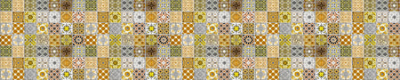 Badrückwand Patchwork