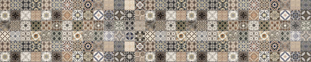 Waschbeckenrückwand Patchwork