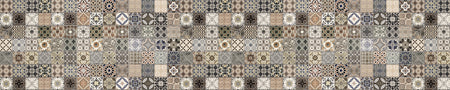 Waschbeckenrückwand Patchwork
