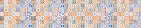 Badrückwand Patchwork