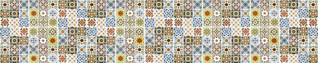 Badrückwand Patchwork