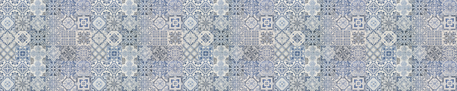 Badrückwand Patchwork