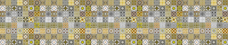 Badrückwand Patchwork