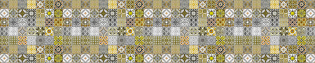Waschbeckenrückwand Patchwork
