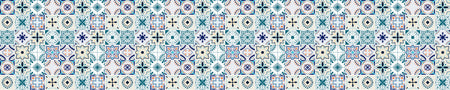 Badrückwand Patchwork