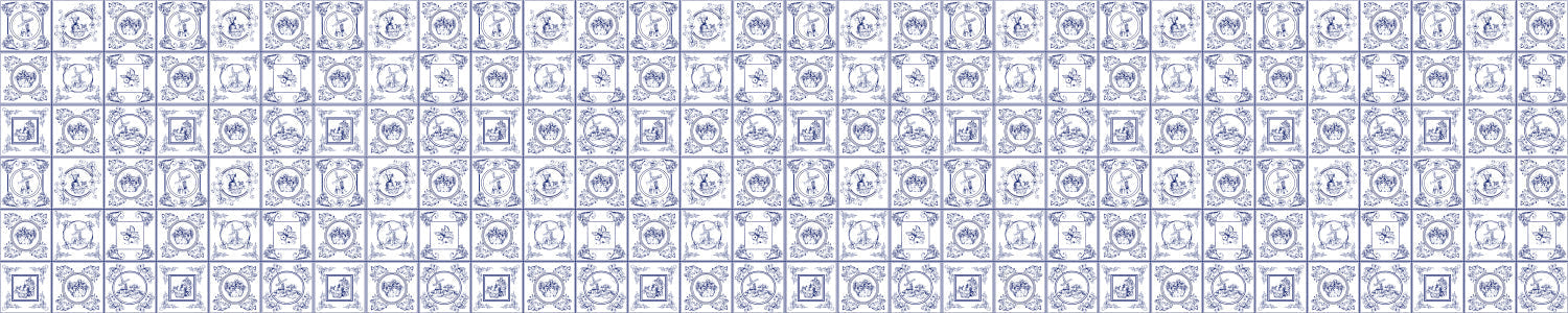 Badrückwand Patchwork
