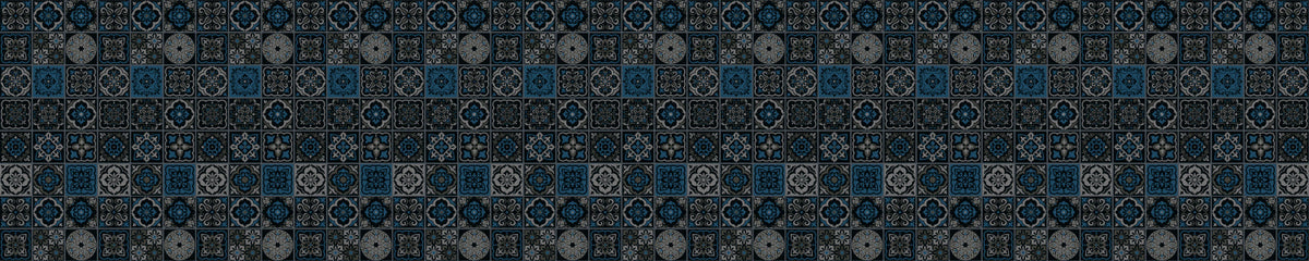 Waschbeckenrückwand Patchwork