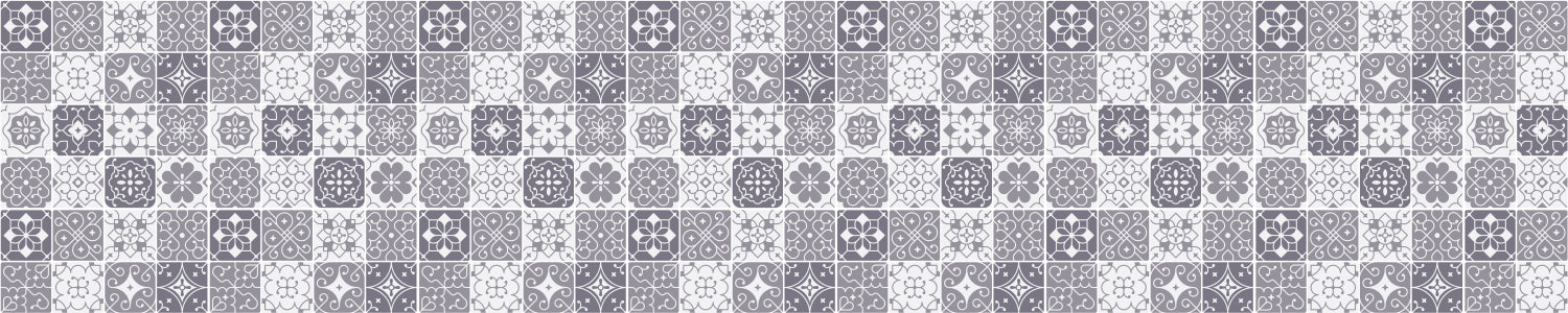 Waschbeckenrückwand Patchwork