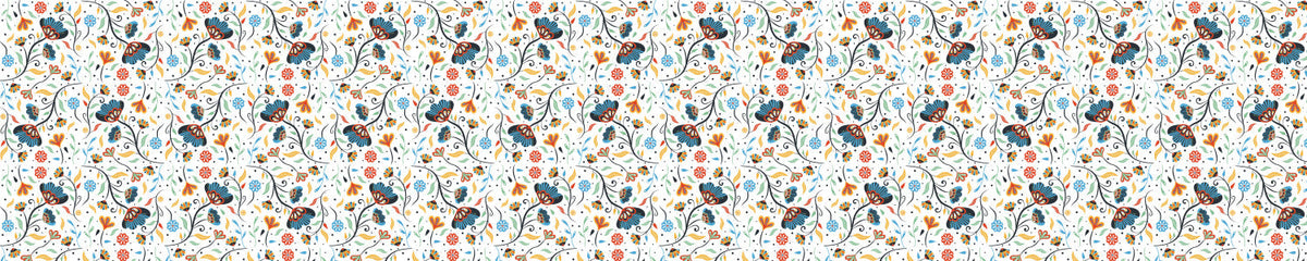 Badrückwand Patchwork