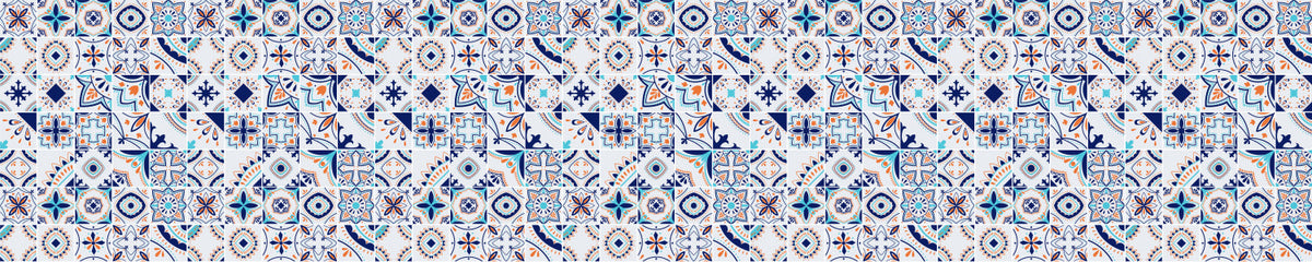 Badrückwand Patchwork