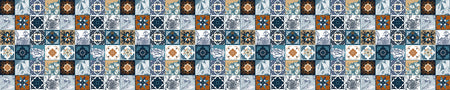 Badrückwand Patchwork