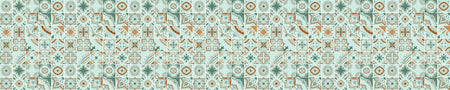 Badrückwand Patchwork