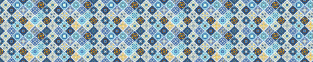 Badrückwand Patchwork