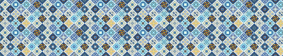 Waschbeckenrückwand Patchwork