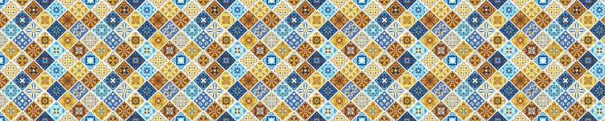 Badrückwand Patchwork