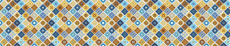 Badrückwand Patchwork
