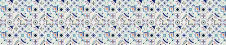 Waschbeckenrückwand Patchwork