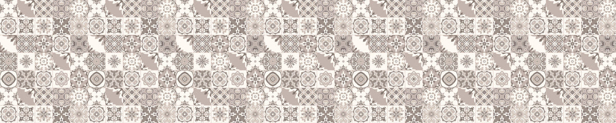 Waschbeckenrückwand Patchwork