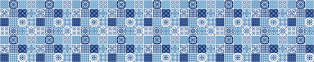 Waschbeckenrückwand Patchwork