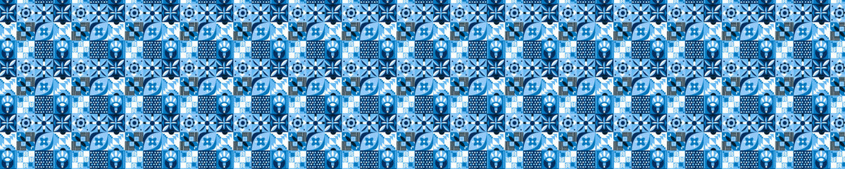 Badrückwand Patchwork
