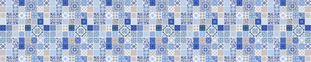 Waschbeckenrückwand Patchwork