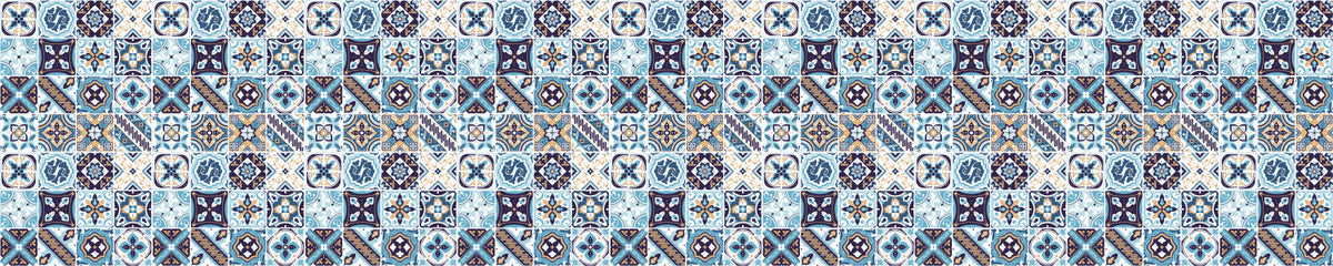 Waschbeckenrückwand Patchwork