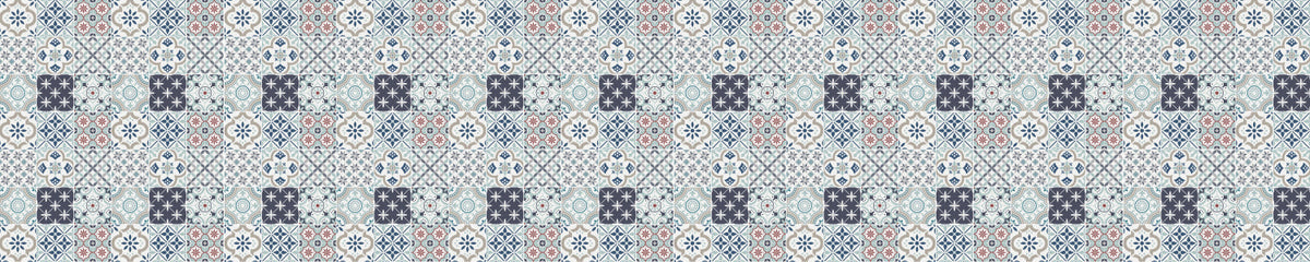 Badrückwand Patchwork