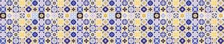 Waschbeckenrückwand Patchwork