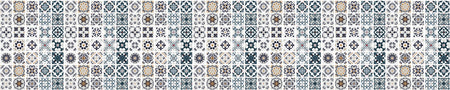 Badrückwand Patchwork