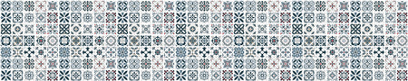 Badrückwand Patchwork