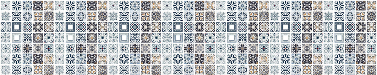 Badrückwand Patchwork