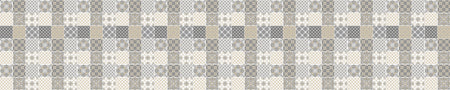 Badrückwand Patchwork