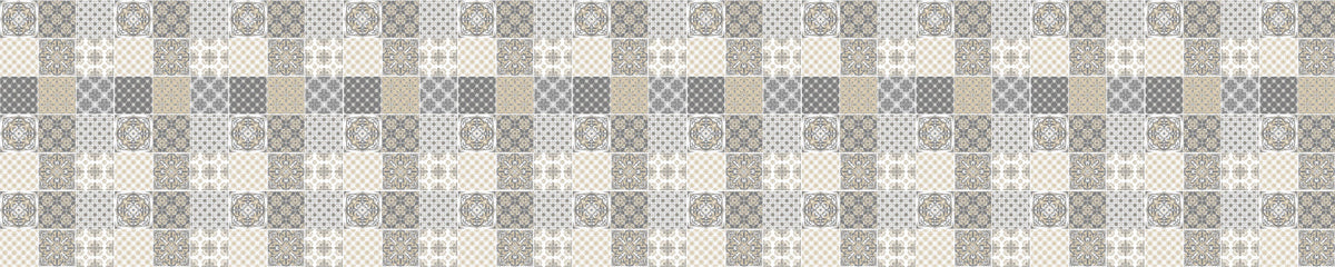 Waschbeckenrückwand Patchwork