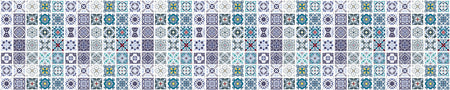 Waschbeckenrückwand Patchwork
