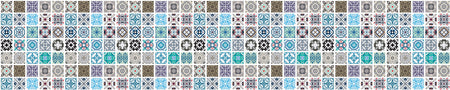 Badrückwand Patchwork