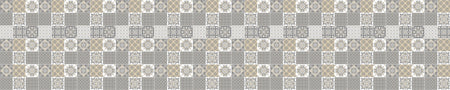 Badrückwand Patchwork