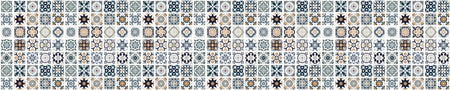 Waschbeckenrückwand Patchwork