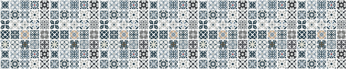 Waschbeckenrückwand Patchwork
