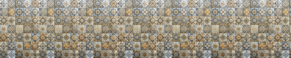Waschbeckenrückwand Patchwork
