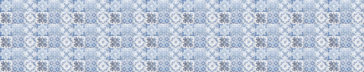 Waschbeckenrückwand Patchwork