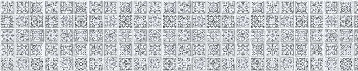 Waschbeckenrückwand Patchwork