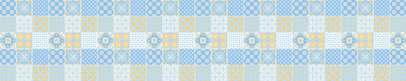 Waschbeckenrückwand Patchwork