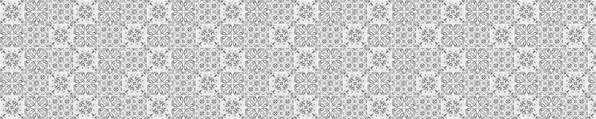 Badrückwand Patchwork