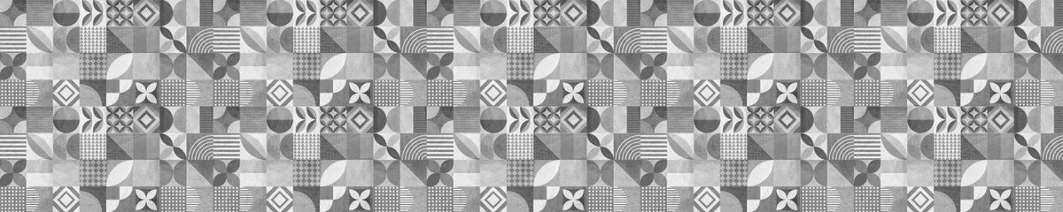Badrückwand Patchwork